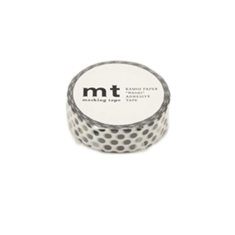 Masking tape POIS coloris blanc