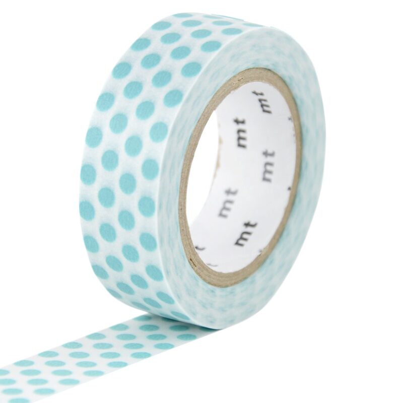Masking tape POIS coloris blanc