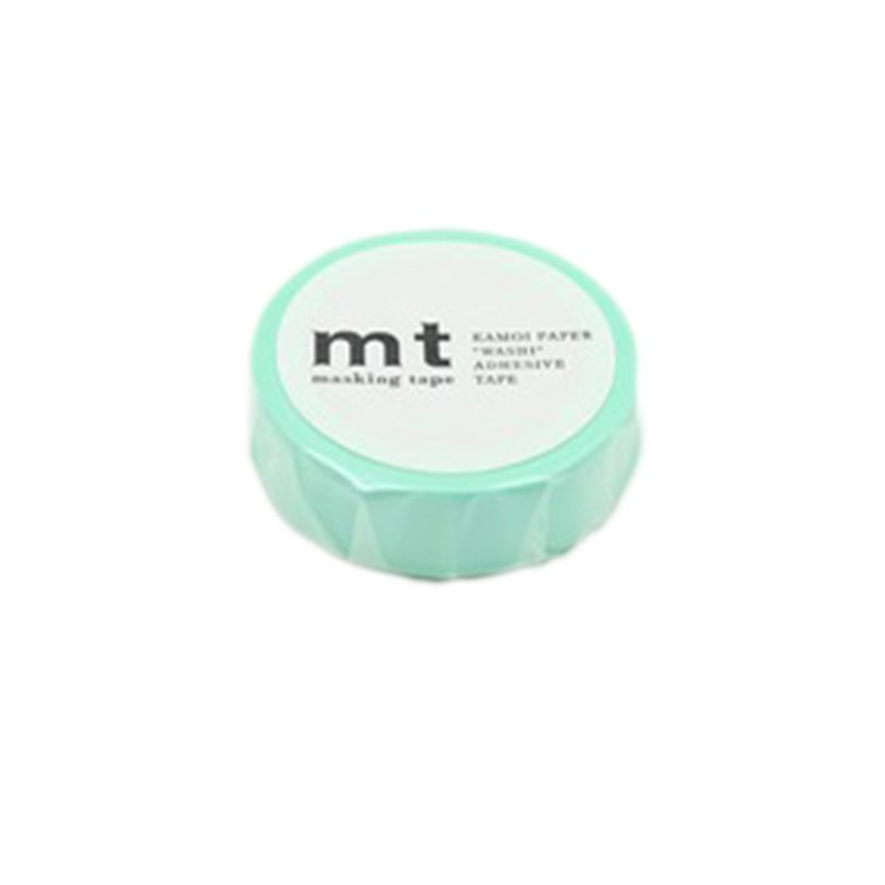 Masking tape UNI PASTEL VERT ÉMERALD coloris vert