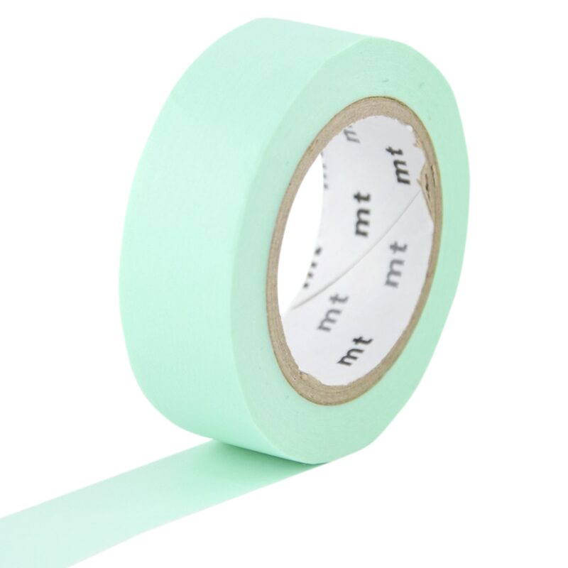 Masking tape UNI PASTEL VERT ÉMERALD coloris vert