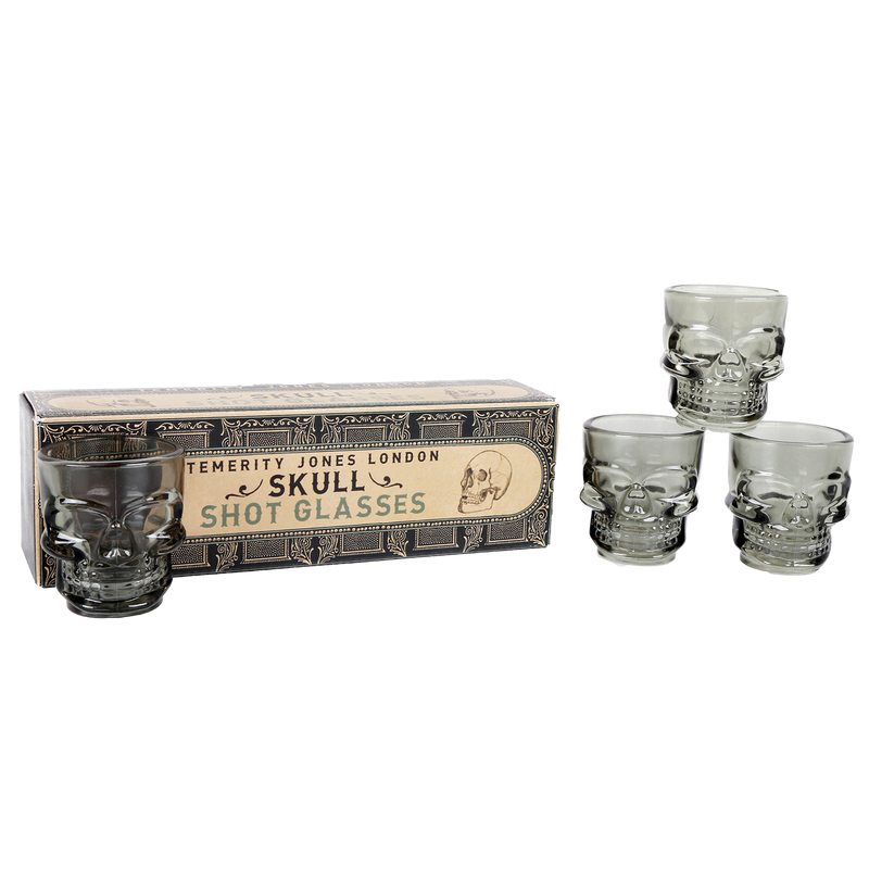 Coffret shooters SKULLI x4 coloris noir