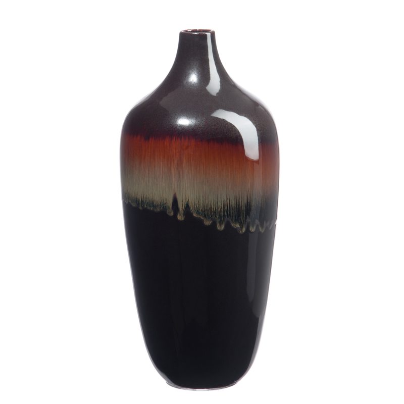Vase VANDA coloris brun