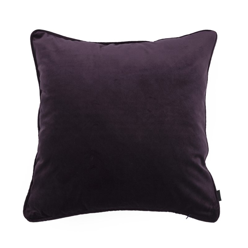 Coussin MAEVA coloris violet 45 x 45 cm