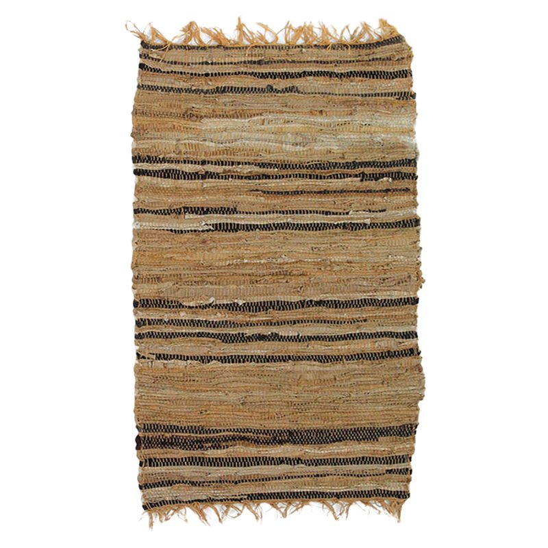 Tapis STAIRY coloris brun 55 x 85 cm