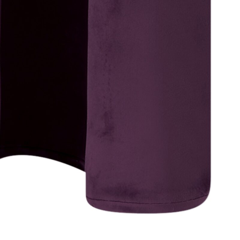 Rideau MAEVA coloris mauve 135 x 240 cm
