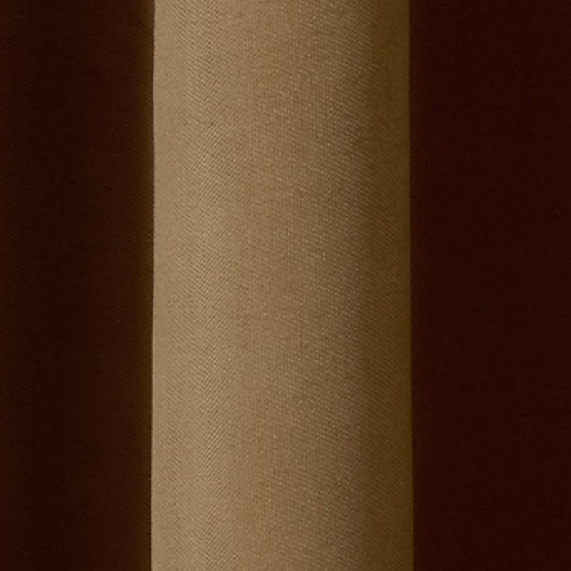 Rideau VIVIEN coloris camel 135 x 240 cm