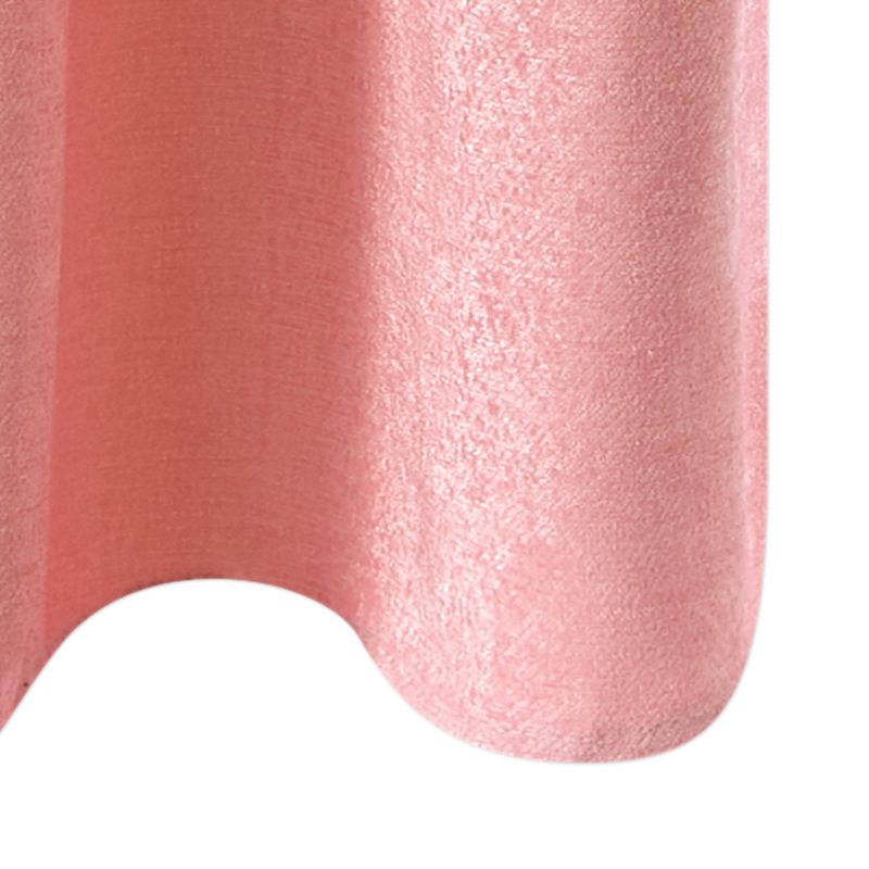 Rideau SABINE coloris rose 135 x 240 cm