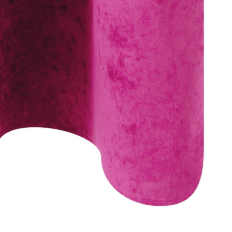 Rideau QUINCY coloris rose fuchsia 135 x 240 cm