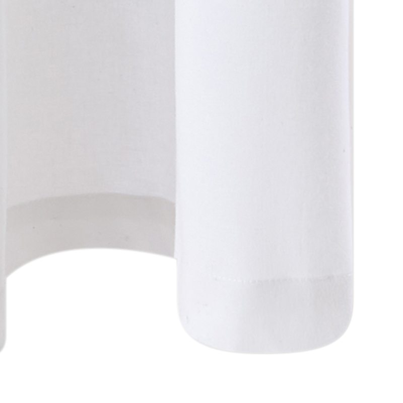 Rideau BOHEME coloris blanc 140 x 260 cm