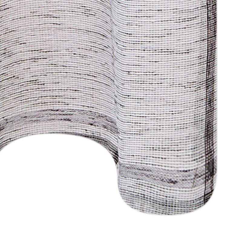 Voilage BRETT coloris gris 140 x 240 cm