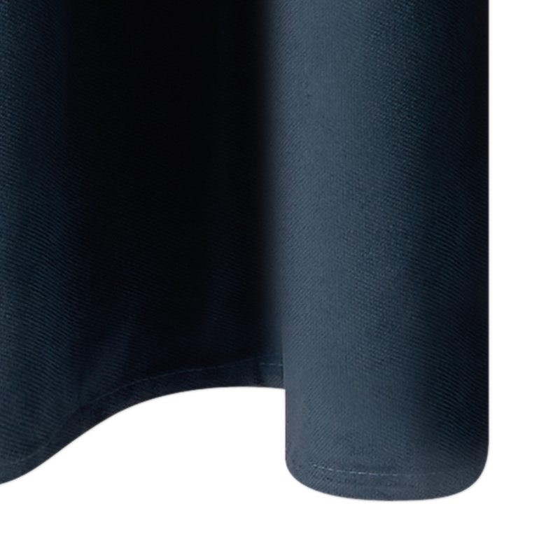 Rideau VIVIEN coloris bleu nuit 135 x 240 cm