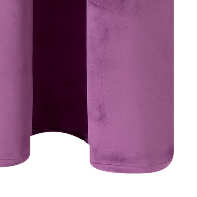 Rideau MAEVA coloris violet 135 x 240 cm