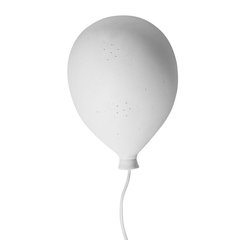 Applique BALLON coloris blanc 24 x 17,2 cm