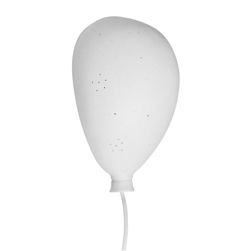 Applique BALLON coloris blanc 24 x 17,2 cm