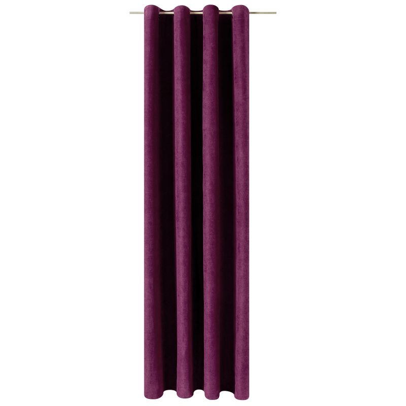 Rideau WALL STREET coloris prune 145 x 260 cm