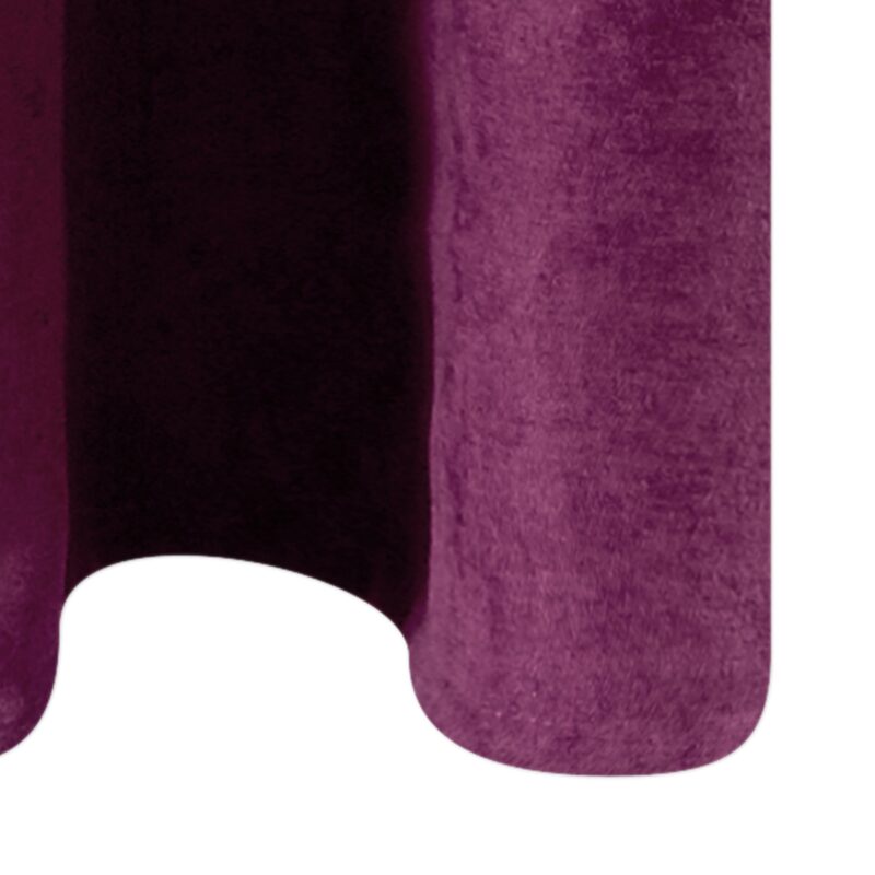 Rideau WALL STREET coloris prune 145 x 260 cm