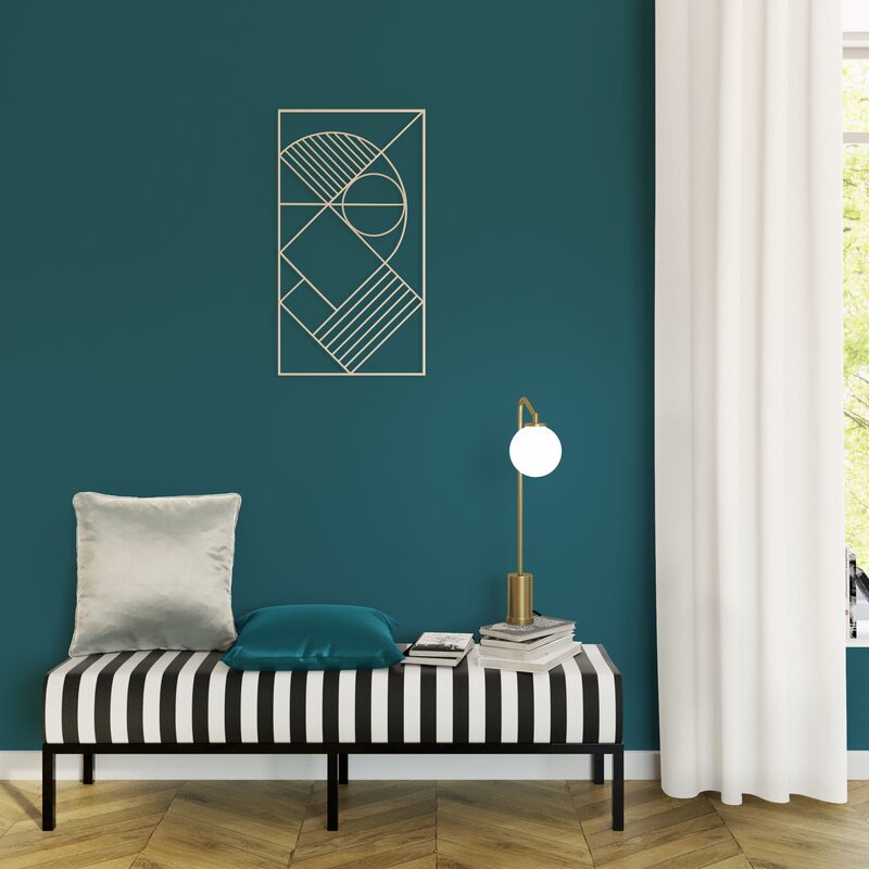 Coussin DOVE coloris jade 45 x 45 cm