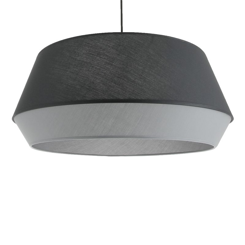 Suspension EDGE coloris gris anthracite 24 x 58 cm