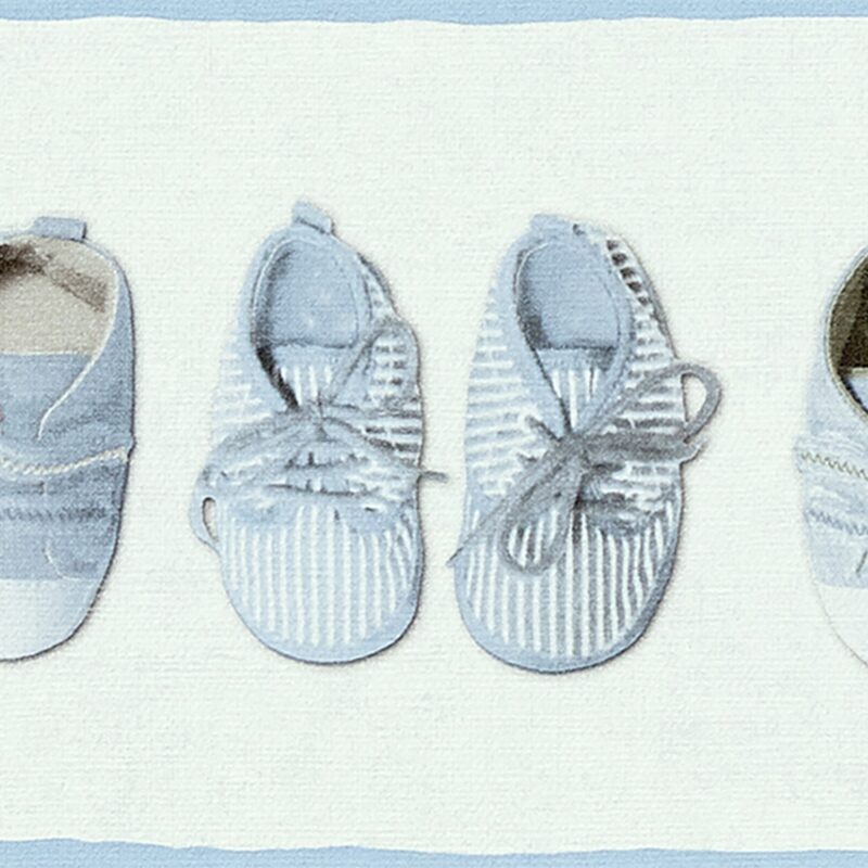 Frise intissée LITTLE SHOES coloris blanc