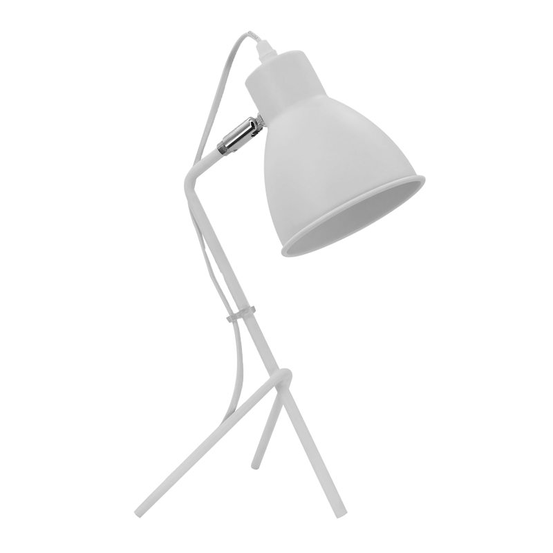 Lampe à poser PRISME coloris blanc 43 x 18 cm