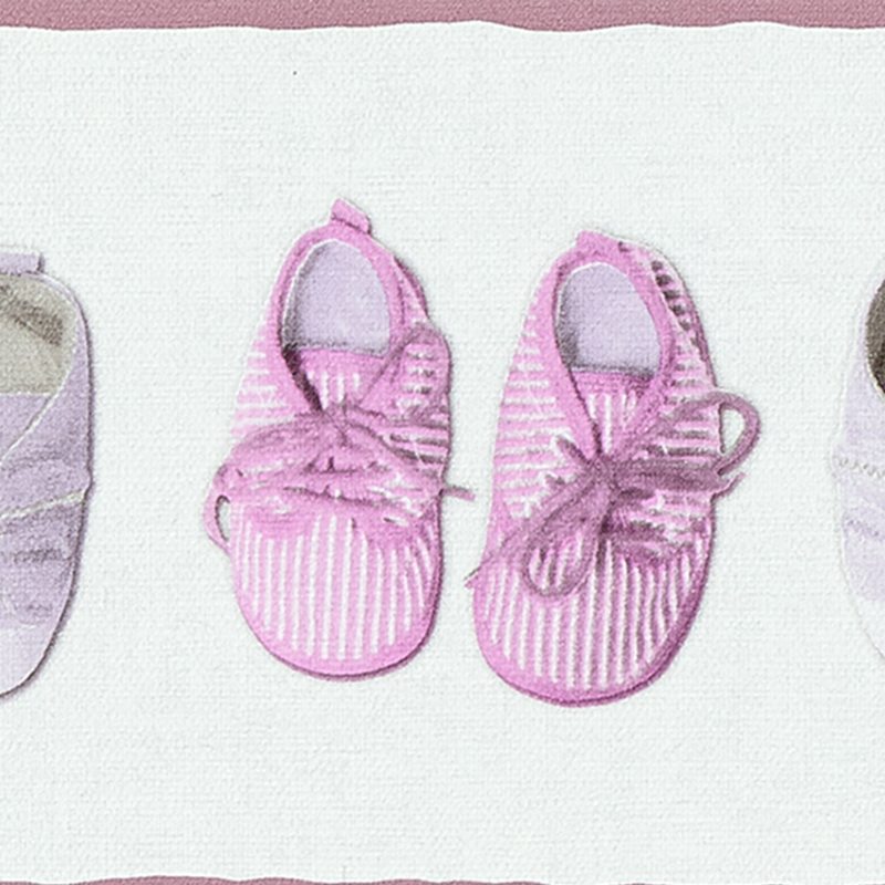 Frise intissée LITTLE SHOES coloris blanc