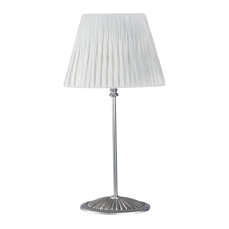 Lampe à poser CHLOÉ coloris blanc 46 x 25 cm