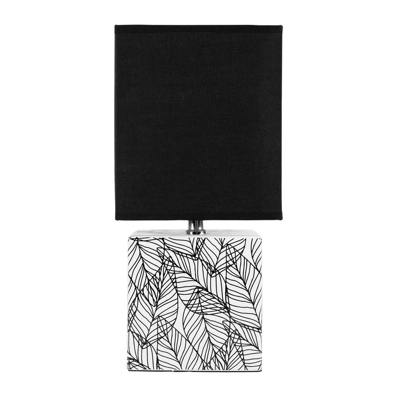Lampe à poser NATURE coloris noir 35 x 16 cm