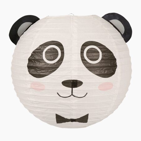 Abat-jour PANDA coloris noir 25 x 35 cm