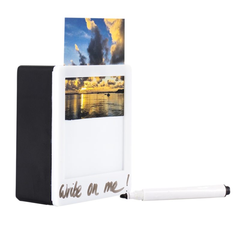 Cadre photo POLA coloris blanc 8 x 10 cm