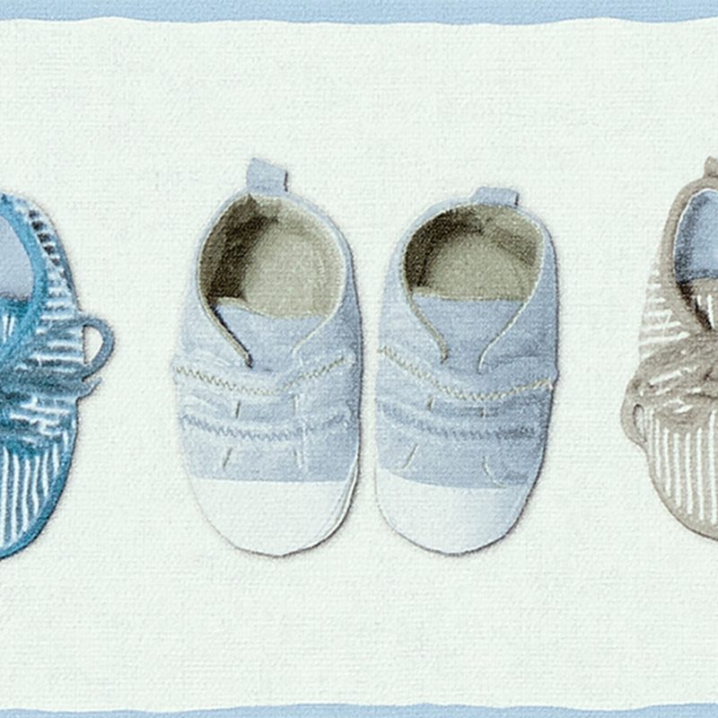 Frise intissée LITTLE SHOES coloris blanc
