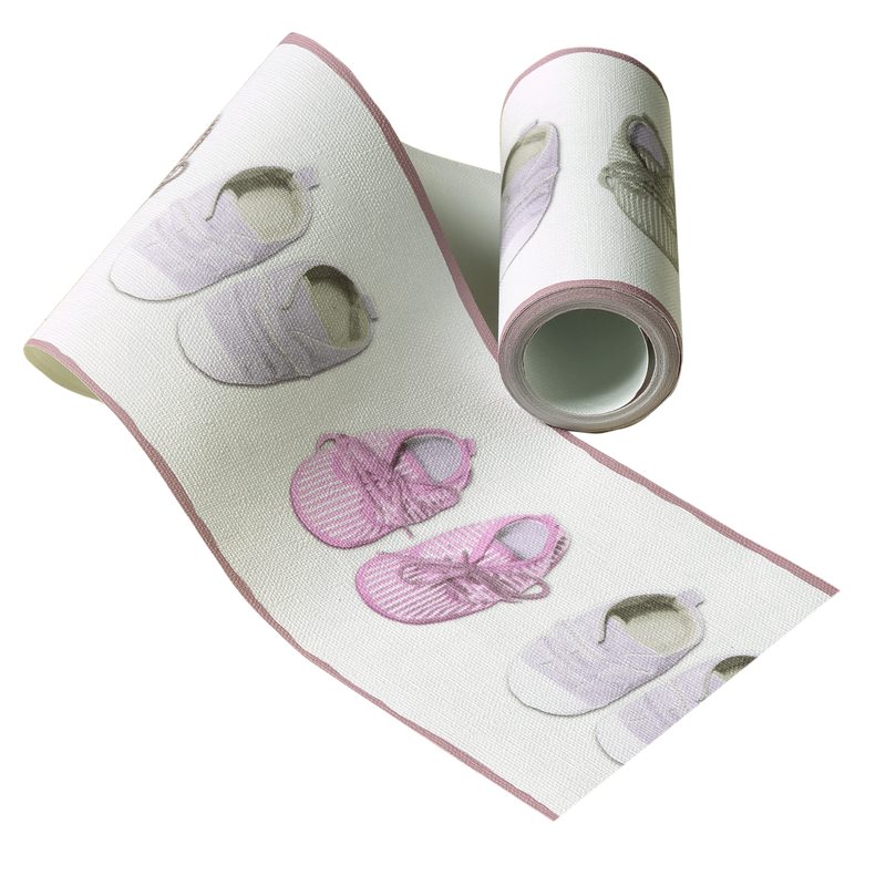 Frise intissée LITTLE SHOES coloris blanc