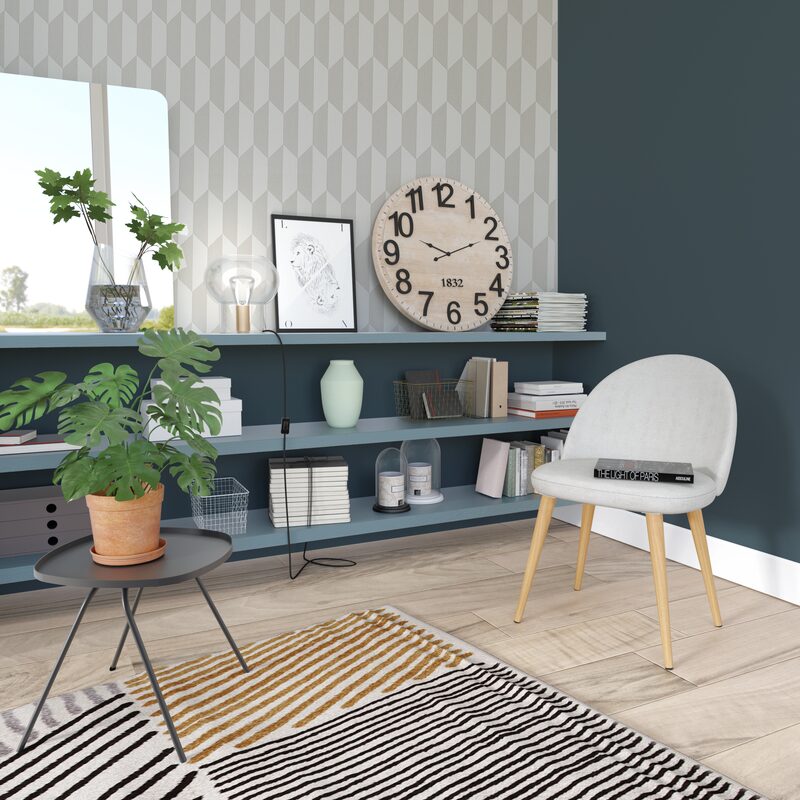 Horloge WOODEN coloris hêtre