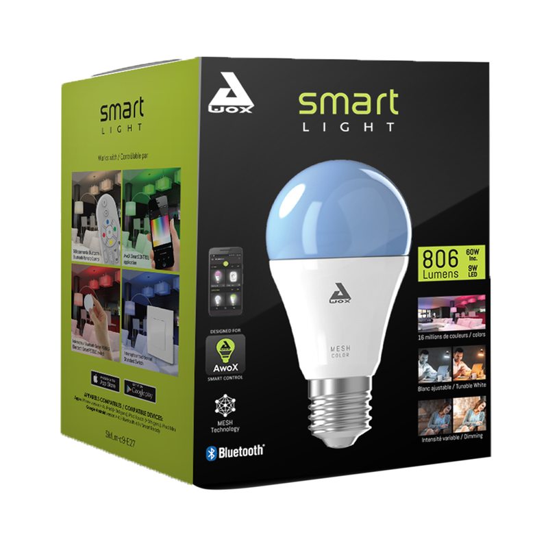 Ampoule SMARTLIGHT coloris blanc 11,6 x 6,2 cm