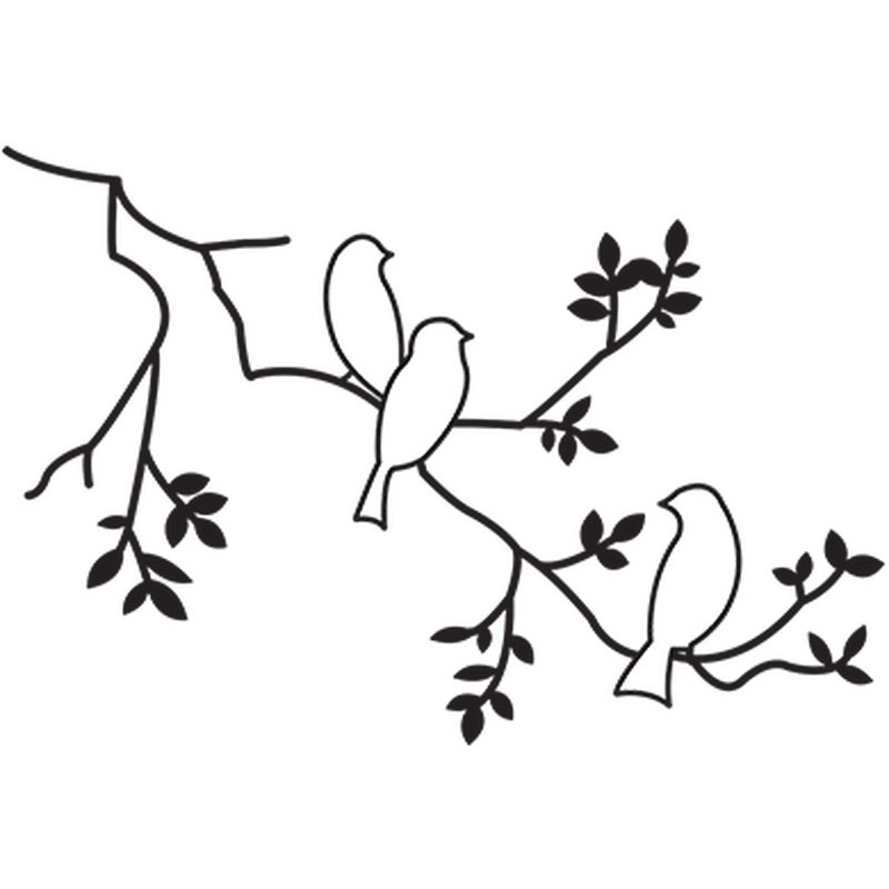 Bijou de mur BIRDS 63 x 41 cm