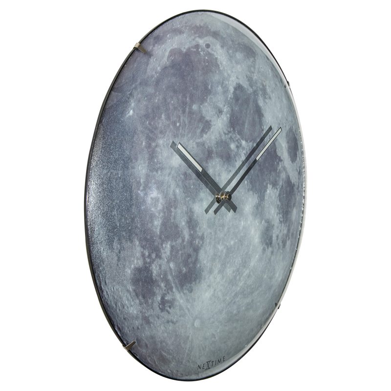 Horloge MOON coloris gris