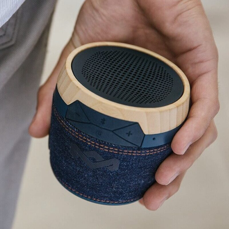 Enceinte CHANT MINI  X HOUSE OF MARLEY coloris denim