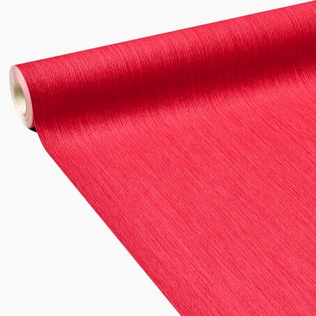 Papier peint PANAMA coloris rouge coquelicot