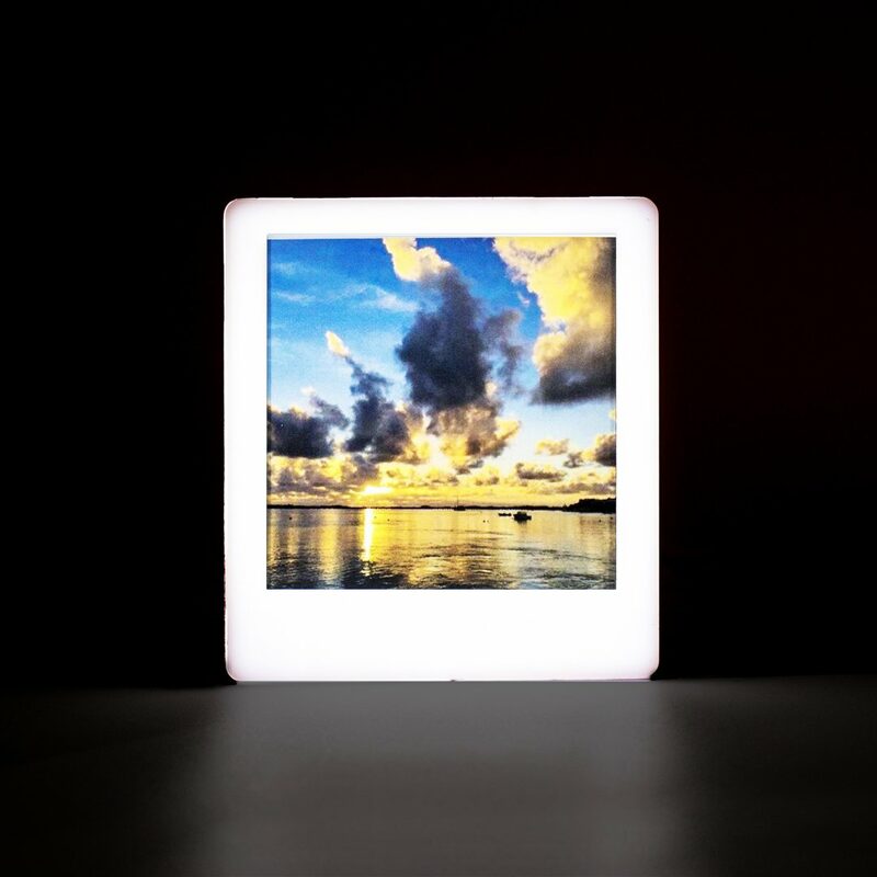 Cadre photo POLA coloris blanc 8 x 10 cm