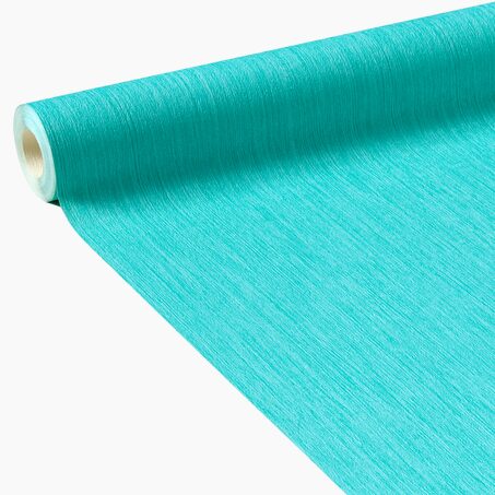 Papier peint PANAMA coloris bleu turquoise