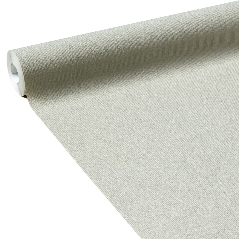 Papier peint intissé KIARA coloris gris perle