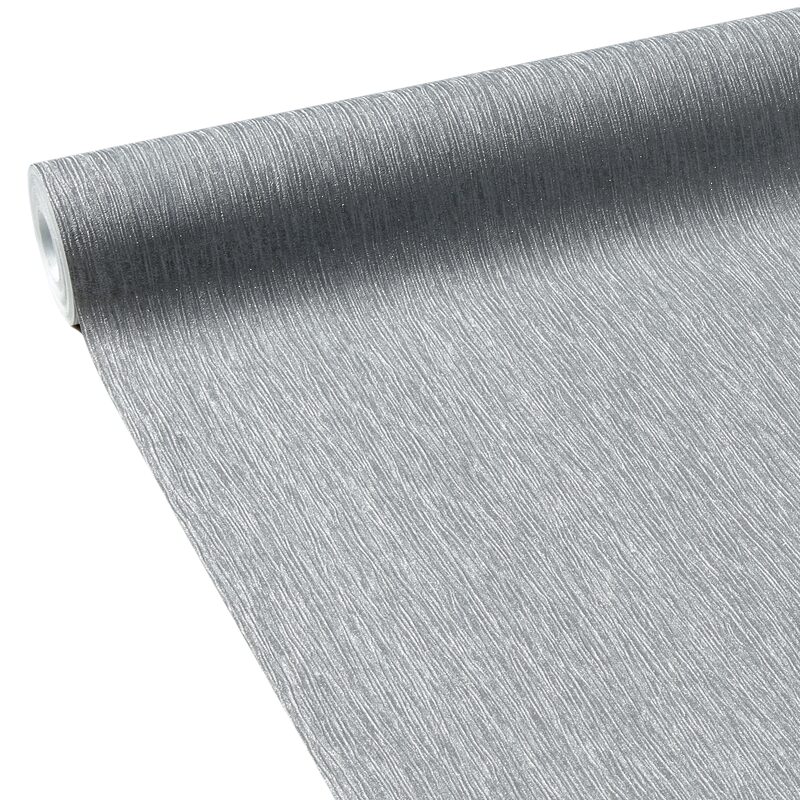 Papier peint intissé LUMIERE coloris argent