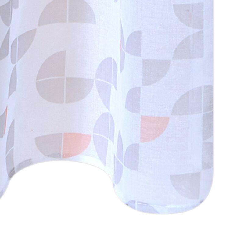 Voilage GAME coloris blanc 140 x 240 cm