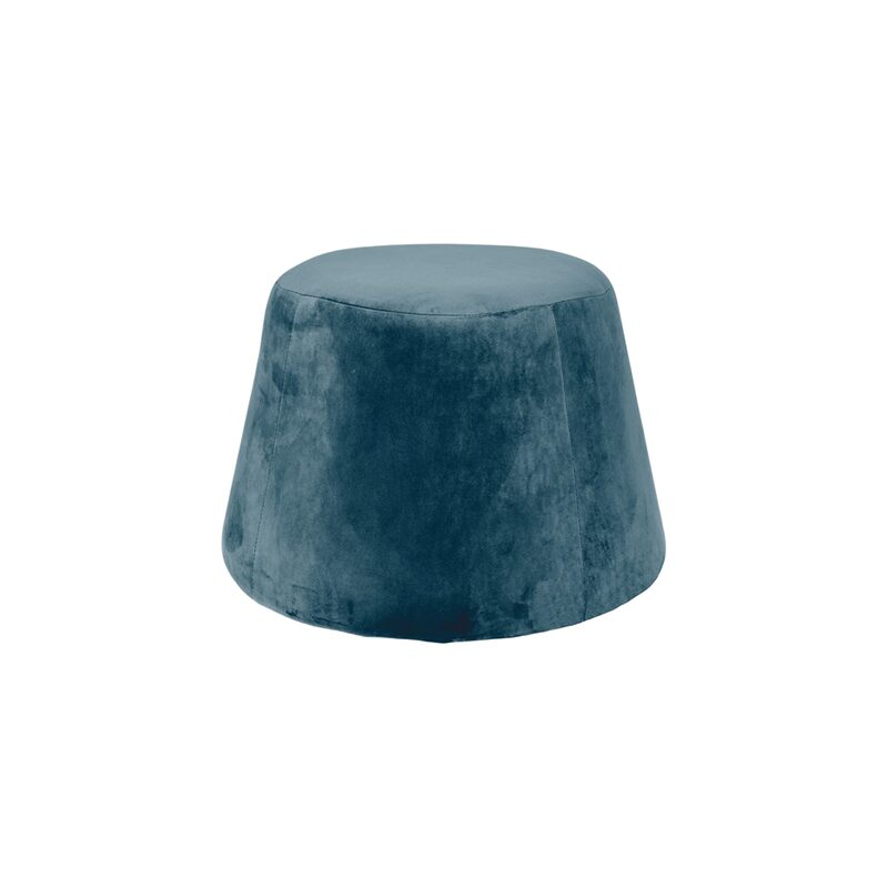Pouf EUGENIE coloris bleu