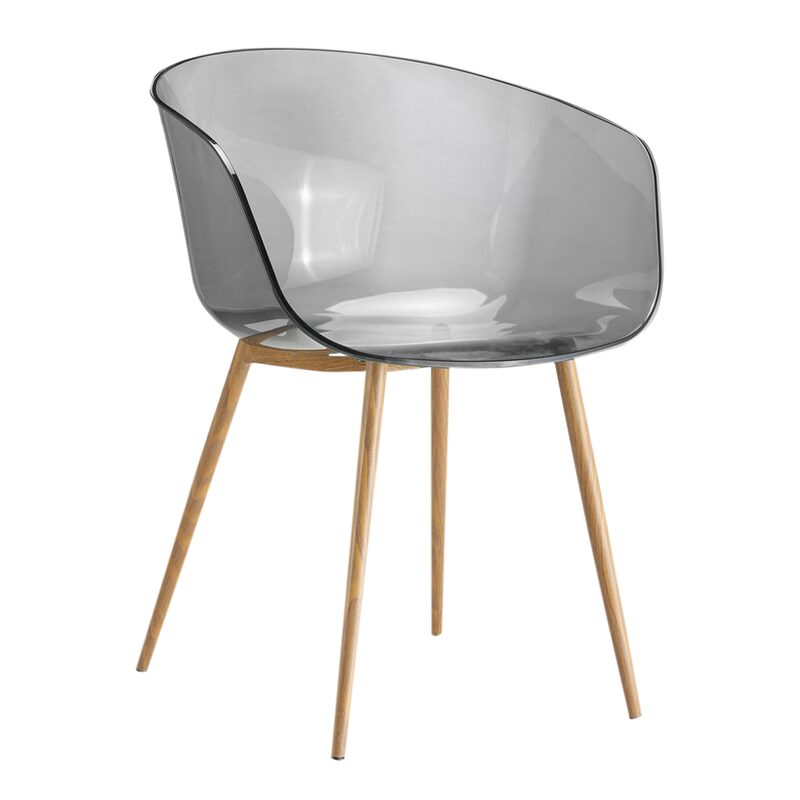Fauteuil KACIM coloris gris