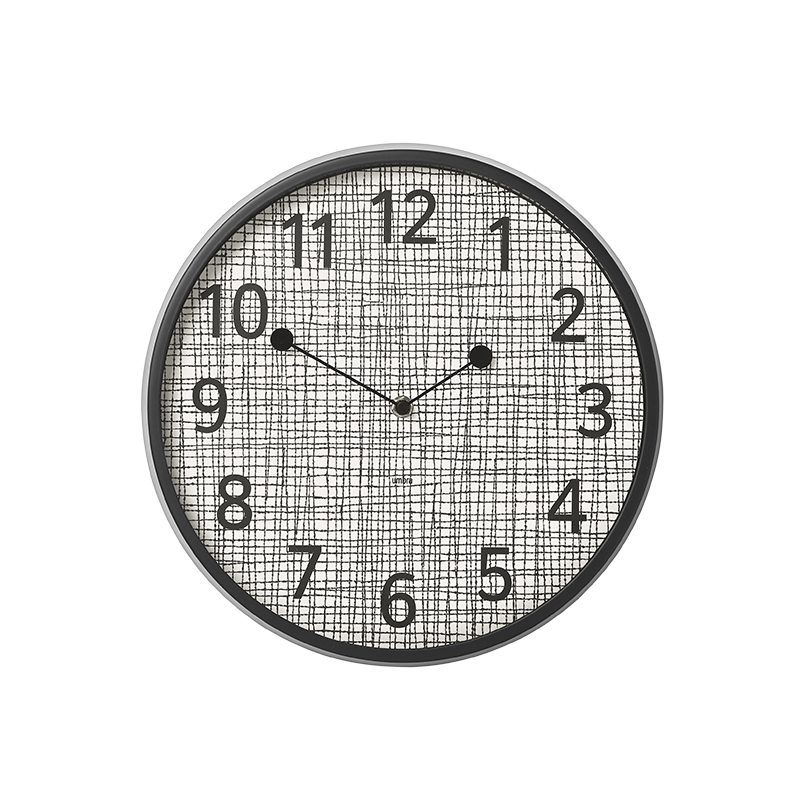Horloge GRIDLINE coloris noir