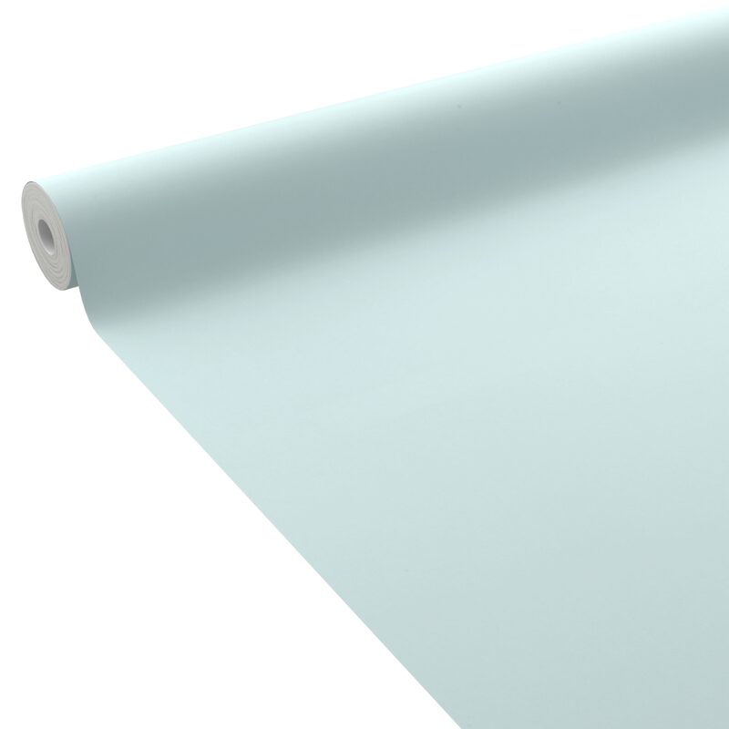 Papier peint intissé OPAL coloris bleu aqua