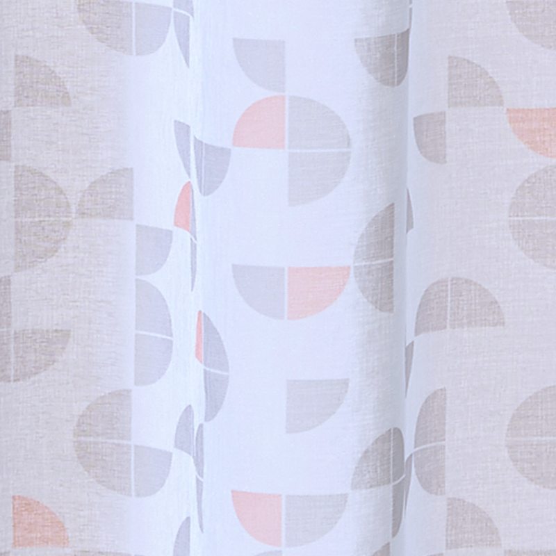 Voilage GAME coloris blanc 140 x 240 cm