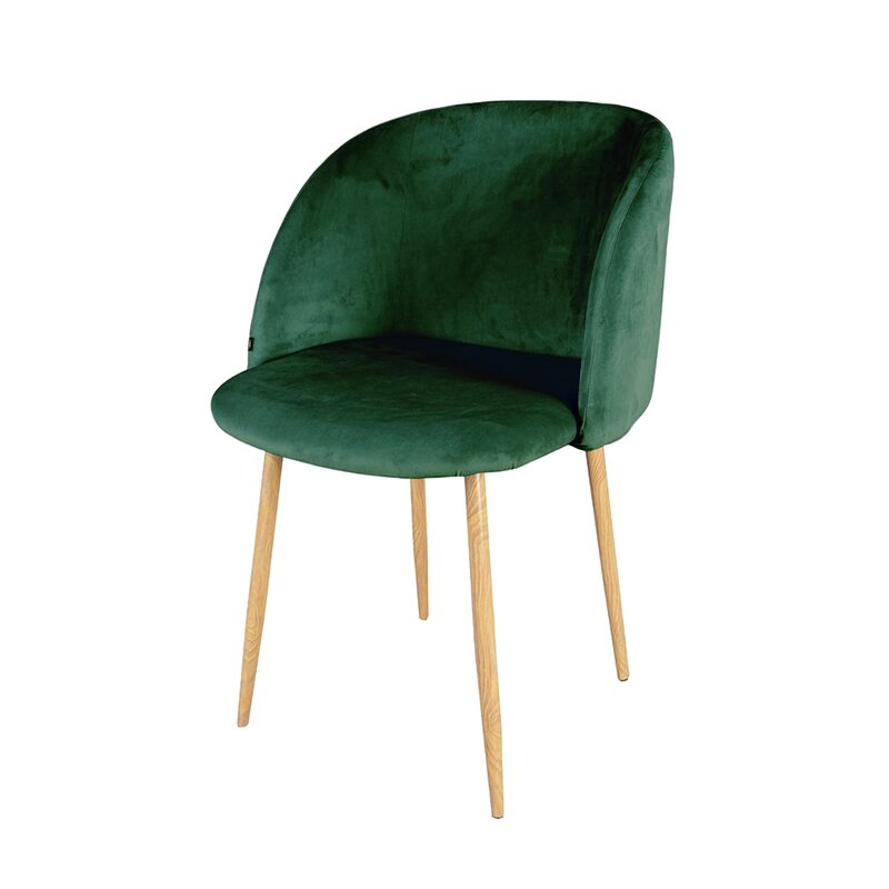 Fauteuil EUGENIE coloris vert émeraude