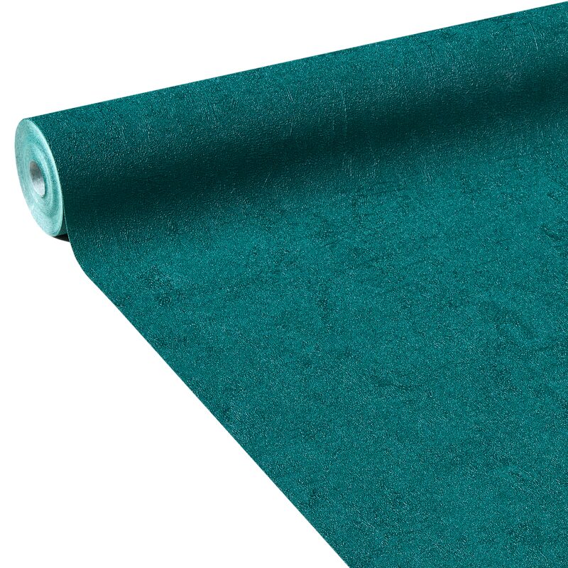 Papier peint intissé PALAZZO coloris vert émeraude