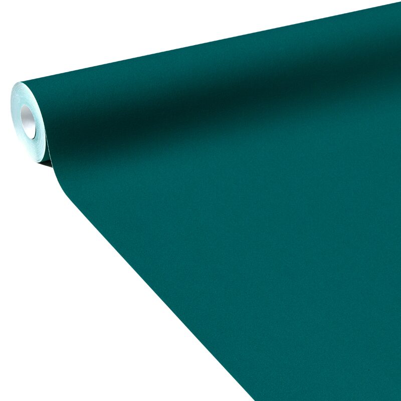 Papier peint intissé OPAL coloris vert émeraude